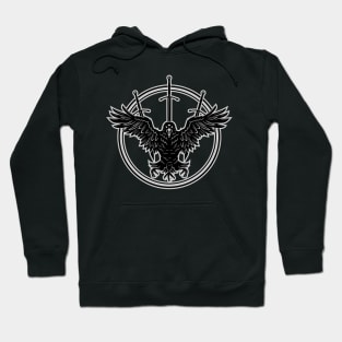 Three eye Raven Hoodie